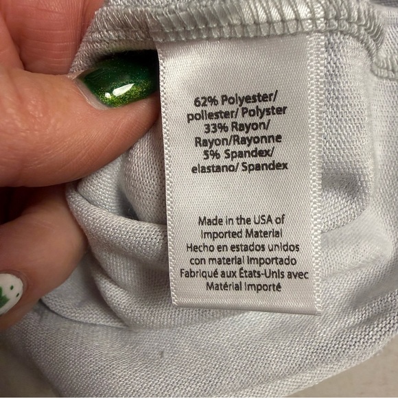 Beyond Yoga gray camo tye-front hoodie XL athleisure NWOT - Picture 4 of 8